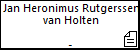 Jan Heronimus Rutgerssen van Holten