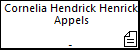 Cornelia Hendrick Henrick Appels
