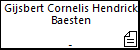 Gijsbert Cornelis Hendrick Baesten
