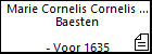 Marie Cornelis Cornelis Hendrick Baesten