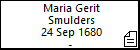 Maria Gerit Smulders