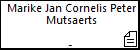 Marike Jan Cornelis Peter Mutsaerts