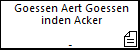 Goessen Aert Goessen inden Acker
