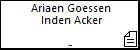Ariaen Goessen Inden Acker