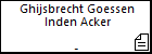 Ghijsbrecht Goessen Inden Acker