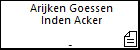 Arijken Goessen Inden Acker