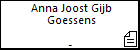 Anna Joost Gijb Goessens