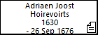 Adriaen Joost Hoirevoirts