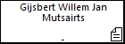 Gijsbert Willem Jan Mutsairts