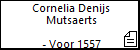 Cornelia Denijs Mutsaerts