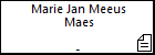 Marie Jan Meeus Maes