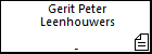 Gerit Peter Leenhouwers