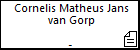 Cornelis Matheus Jans van Gorp