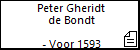 Peter Gheridt de Bondt