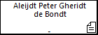 Aleijdt Peter Gheridt de Bondt