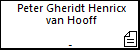 Peter Gheridt Henricx van Hooff