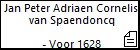Jan Peter Adriaen Cornelis van Spaendoncq