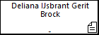 Deliana IJsbrant Gerit Brock