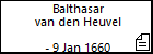Balthasar van den Heuvel