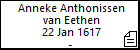 Anneke Anthonissen van Eethen