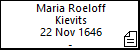 Maria Roeloff Kievits