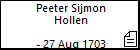 Peeter Sijmon Hollen