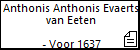 Anthonis Anthonis Evaerts van Eeten