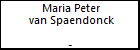 Maria Peter van Spaendonck