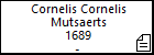 Cornelis Cornelis Mutsaerts