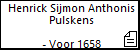 Henrick Sijmon Anthonis Pulskens