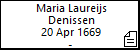 Maria Laureijs Denissen