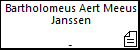 Bartholomeus Aert Meeus Janssen