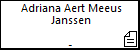 Adriana Aert Meeus Janssen