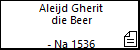 Aleijd Gherit die Beer