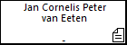 Jan Cornelis Peter van Eeten