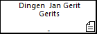 Dingen  Jan Gerit Gerits