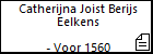 Catherijna Joist Berijs Eelkens