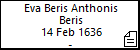 Eva Beris Anthonis Beris