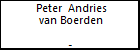 Peter  Andries van Boerden
