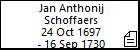 Jan Anthonij Schoffaers