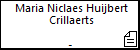 Maria Niclaes Huijbert Crillaerts