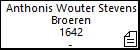 Anthonis Wouter Stevens Broeren