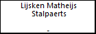 Lijsken Matheijs Stalpaerts
