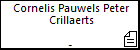 Cornelis Pauwels Peter Crillaerts