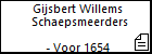 Gijsbert Willems Schaepsmeerders