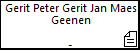 Gerit Peter Gerit Jan Maes Geenen