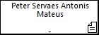 Peter Servaes Antonis Mateus