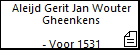 Aleijd Gerit Jan Wouter Gheenkens