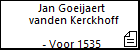 Jan Goeijaert vanden Kerckhoff