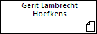 Gerit Lambrecht Hoefkens